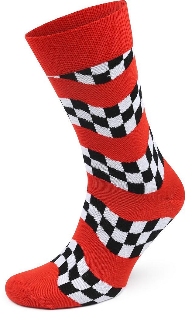 Happy Socks Sokken Race Red maat 41-46 Heren, Kleding | Heren, Sokken en Kousen, Nieuw, Verzenden