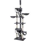 tectake Krabpaal Hansi 260cm - grijs/wit, Dieren en Toebehoren, Verzenden, Nieuw