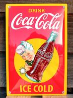 Emaille reclamebord Coca Cola, Verzamelen, Merken en Reclamevoorwerpen, Nieuw, Verzenden