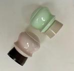 Thabur - Plafondlamp (2) - Pastel gekleurd opalineglas