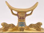 Franklin Mint - Beeldje - Shy Headrest - 24-karaats verguld, Antiek en Kunst