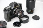 Canon T90 + FD 50/1.4 S.S.C. + FD 75-200 Single lens reflex