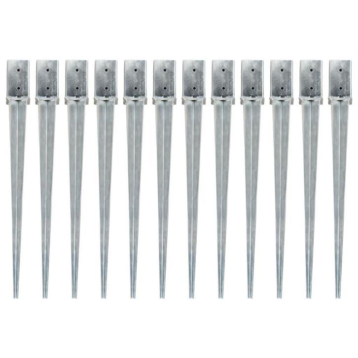 Gegalvaniseerd Staal 8x8x91cm | Tweede Kansje | OP = OP, Tuin en Terras, Aarde en Mest, Overige typen, Verzenden