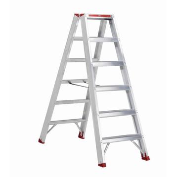 Altrex dubbele trapladder Sierra 2×6 treden, Trap