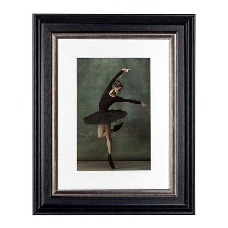 Fotolijst Mozart Zwart/Zilver 50x70 cm, Huis en Inrichting, Woonaccessoires | Lijsten, Verzenden