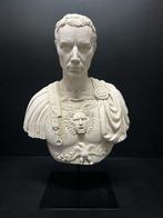 sculptuur, Busto di Giulio Cesare - 47 cm - marmeren stof