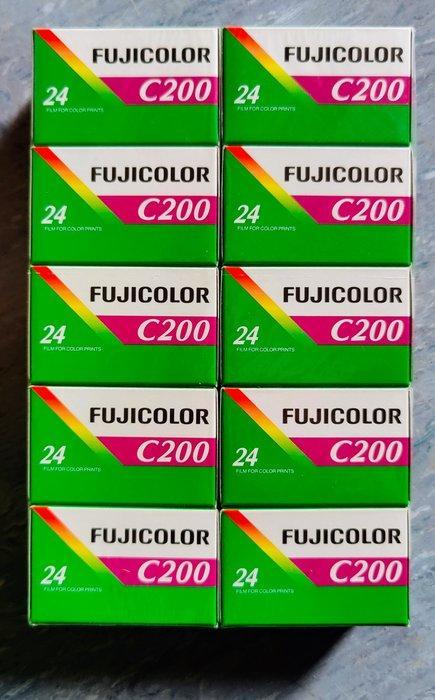 Fuji Sealed 10 pack Fujicolor 200/24 film Ongebruikte, Audio, Tv en Foto, Fotocamera's Analoog