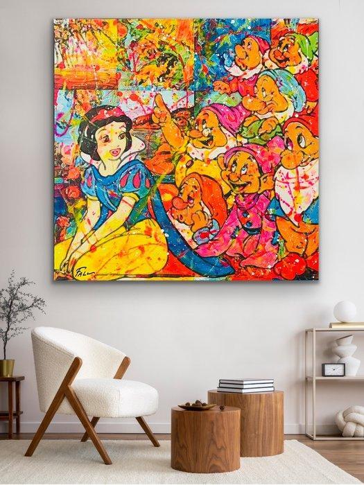 Joaquim Falco - SNOW WHITE XL, Antiek en Kunst, Kunst | Schilderijen | Modern
