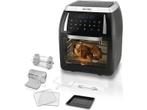 Koenic -  Airfryer - Oven (kaf 121821) Compacte - Zwart, Verzenden, Nieuw, Airfryer, 1500 gram of meer