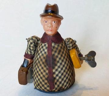 Alps - Jouet Mr Salesman Tinplate & Celluloid Novelty