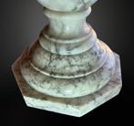Kolom - Marmo di Carrara - Scolpita - begin 20e eeuw, Antiek en Kunst