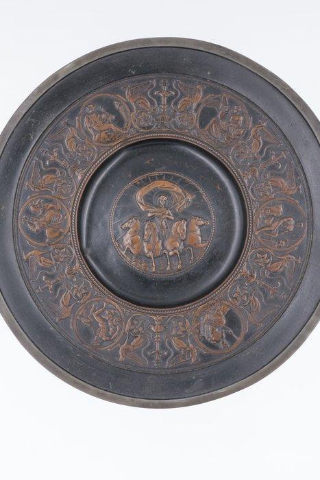 Tazza - Brons, Messing - Historisme – 19e eeuw., Antiek en Kunst, Antiek | Overige Antiek