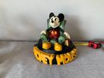 Disney - Beeld Disney / Statuco - Mickey met boek in stoel -, Verzamelen, Nieuw