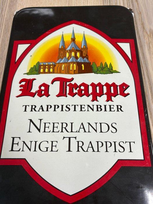 La Trappe - Reclamebord - Emaille, Metaal, Antiek en Kunst, Antiek | Wandborden en Tegels