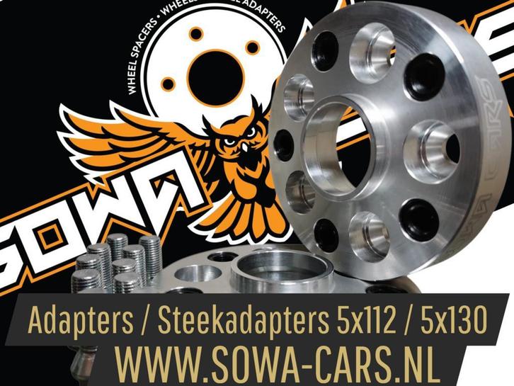Spacers Adapters 5x112 5x130 AUDI BMW MERCEDES PORSCHE 20mm, Auto diversen, Tuning en Styling, Ophalen of Verzenden