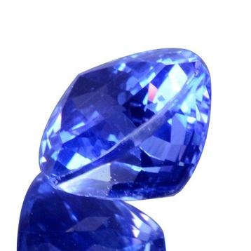 1 pcs Bleu, Violet Tanzanite - 3.31 ct - International