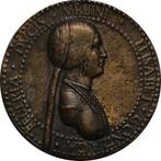 Italië. Bronze medal (Senza Data) Elisabetta Gonzaga, Timbres & Monnaies