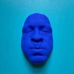 Gregos (1972) - Blue breath on blue light background, Antiquités & Art, Art | Peinture | Moderne