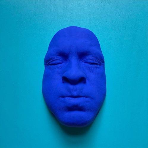 Gregos (1972) - Blue breath on blue light background, Antiek en Kunst, Kunst | Schilderijen | Modern