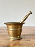 Mortier et pilon (2) - Bronze - Pilón avec presse-purée