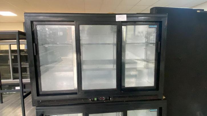 Zwarte Barkoeling met 3 Schuifdeuren, Zakelijke goederen, Horeca | Keukenapparatuur, Ophalen of Verzenden