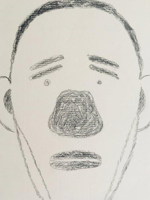 Eduardo Arroyo (1937-2018) - Panama Al Brown - Dessin, Antiek en Kunst, Kunst | Designobjecten