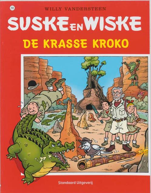 De krasse krokoman / Suske en Wiske / 295 9789002224355, Boeken, Stripverhalen, Gelezen, Verzenden