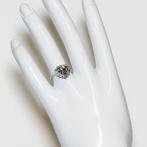 Verlovingsring - 14 karaat Witgoud - 2.97ct. tw. Diamant, Handtassen en Accessoires, Antieke sieraden
