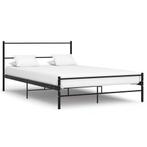 vidaXL Bedframe metaal zwart 140x200 cm, Huis en Inrichting, Verzenden, Nieuw