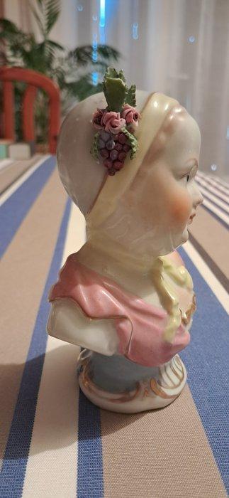 Buste, Marie Zéphyrine de Boubon - 12 cm - Porselein, Antiek en Kunst, Antiek | Glaswerk en Kristal