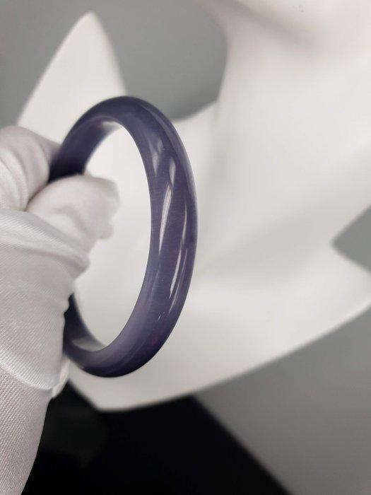 Natuurlijke violetkleurige kattenoog edelsteen / Lengte, Verzamelen, Mineralen en Fossielen