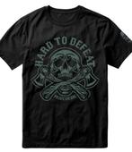 PRIDE or Die T-shirt HARD TO DEFEAT Katoen Zwart, Kleding | Heren, Pride or Die, Verzenden, Zwart, Vechtsport