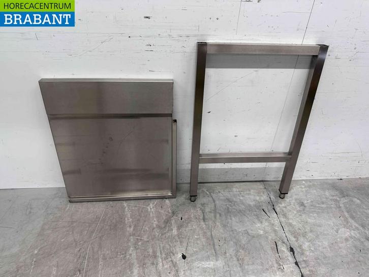 Acier inoxydable Table dégouttage T.B.V. traversant le, Zakelijke goederen, Horeca | Overige, Verzenden