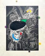 Joan Miro (1893-1983) - 89x70cm - Carborundum -hand signed, Antiek en Kunst, Antiek | Overige Antiek