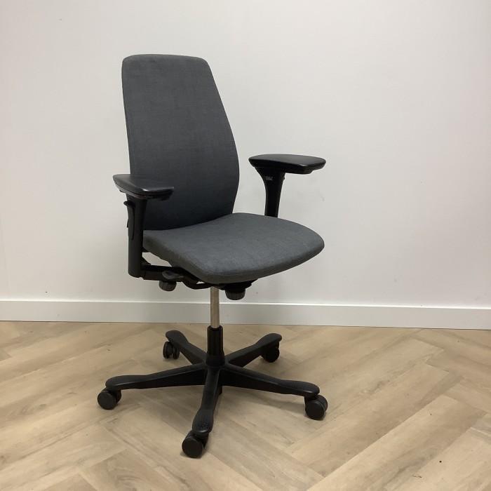 Kinnarps 5000 ergonomische bureaustoel, grijs - zwart, Maison & Meubles, Chaises de bureau