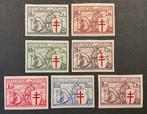 België 1934 - Tuberculosebestrijding Ridder - ONGETAND met, Postzegels en Munten, Postzegels | Europa | België, Gestempeld