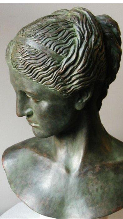 Sculpture, Buste signé de lartiste Jean-PIerre le Cann, Antiek en Kunst, Curiosa en Brocante