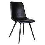 Stoelen | SPECTRA |  Kunstleer/Metaal | Black | Zwarte, Verzenden, Nieuw in verpakking