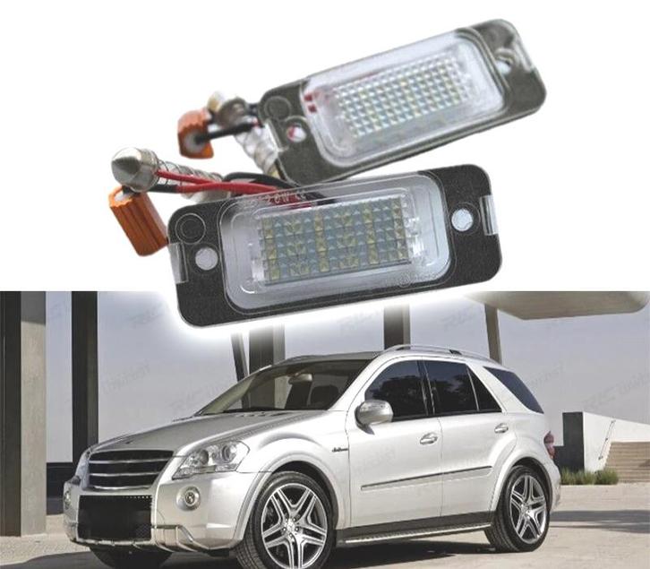 Eclairage de Plaque D´immatriculation Pour Mercedes Classe M, Autos : Pièces & Accessoires, Éclairage, Envoi