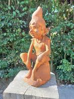 Beeld, metal dreaming garden gnome - 48 cm - Gietijzer, Antiek en Kunst