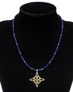Lapis lazuli - Collier - Heksenknoop - Beschermende charme