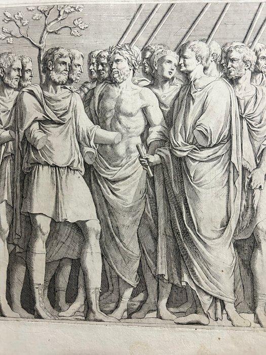 Teresa del Po (1649–1713) - Arco di Traiano, Pacificazione, Antiek en Kunst, Antiek | Overige Antiek