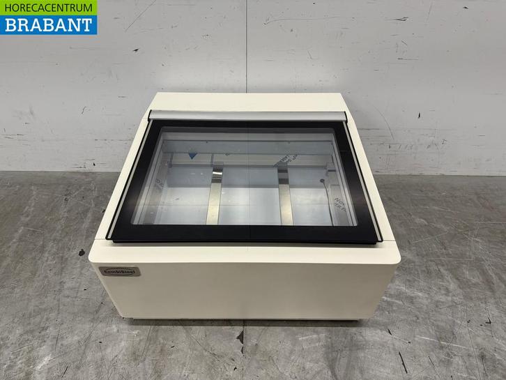 Combisteel Tafelmodel Schepijsvitrine 3 x 5 liter 230V, Zakelijke goederen, Horeca | Keukenapparatuur, Ophalen of Verzenden