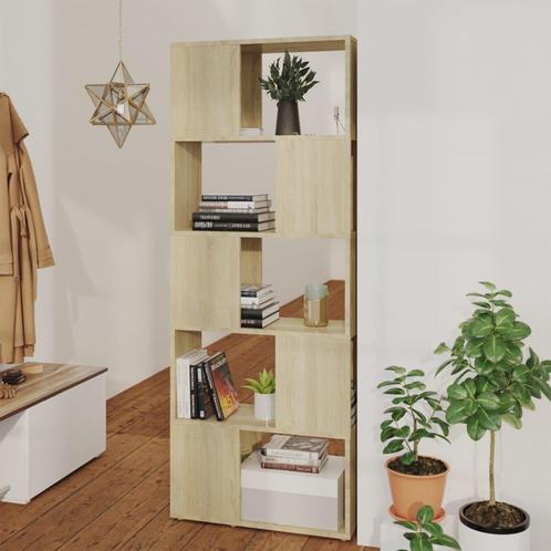 vidaXL Boekenkast/kamerscherm 60x24x155 cm sonoma, Huis en Inrichting, Kasten | Boekenkasten, Nieuw, Verzenden