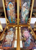 Alphonse Mucha (après) - Miroir mural (4)- « The Times of