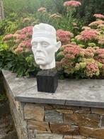 Buste, Frankenstein - 35 cm - Marmer, Antiek en Kunst