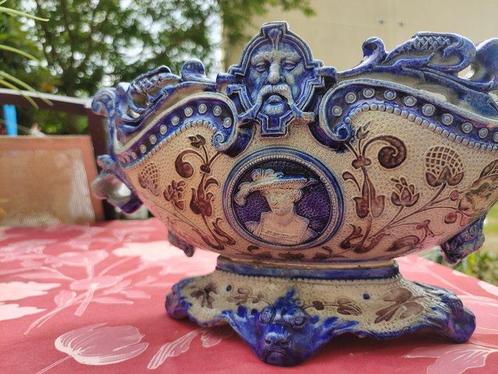 Jardinière - Steengoed - Westerwald-klei, Antiek en Kunst, Antiek | Glaswerk en Kristal