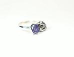 Ring Tansanit / Meteorit Campo del Cielo Ring / ruw / nieuw-
