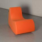 Softline design fauteuil, oranje, 90 x 56 x 38 cm, Huis en Inrichting, Ophalen of Verzenden, Gebruikt