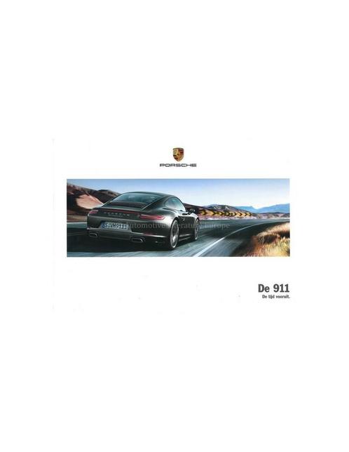 2018 PORSCHE 911 CARRERA | 911 TARGA HARDCOVER BROCHURE NE.., Livres, Autos | Brochures & Magazines, Enlèvement ou Envoi